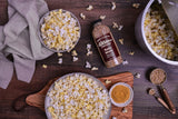 Amish Country Popcorn | 2-14 oz Bottles | Baby White Popcorn Kernels | Old Fashioned, Non-GMO and Gluten Free (2-14 oz Bottles)