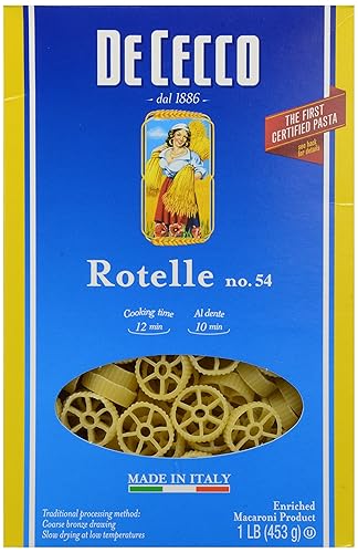 De Cecco Pasta Rotelle No.54, 16 oz