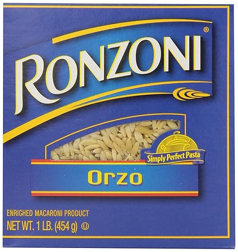 Ronzoni Orzo, 16-Ounce (Pack of 15)