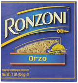 Ronzoni Orzo, 16-Ounce (Pack of 15)
