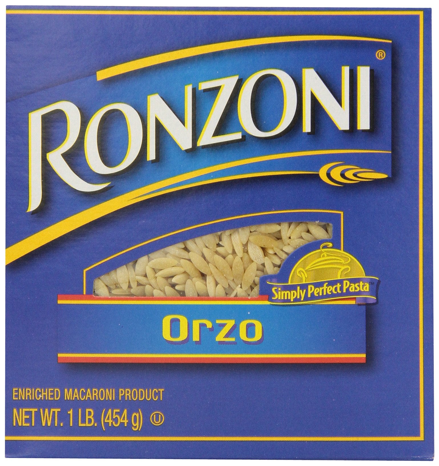 Ronzoni Orzo, 16-Ounce (Pack of 15)