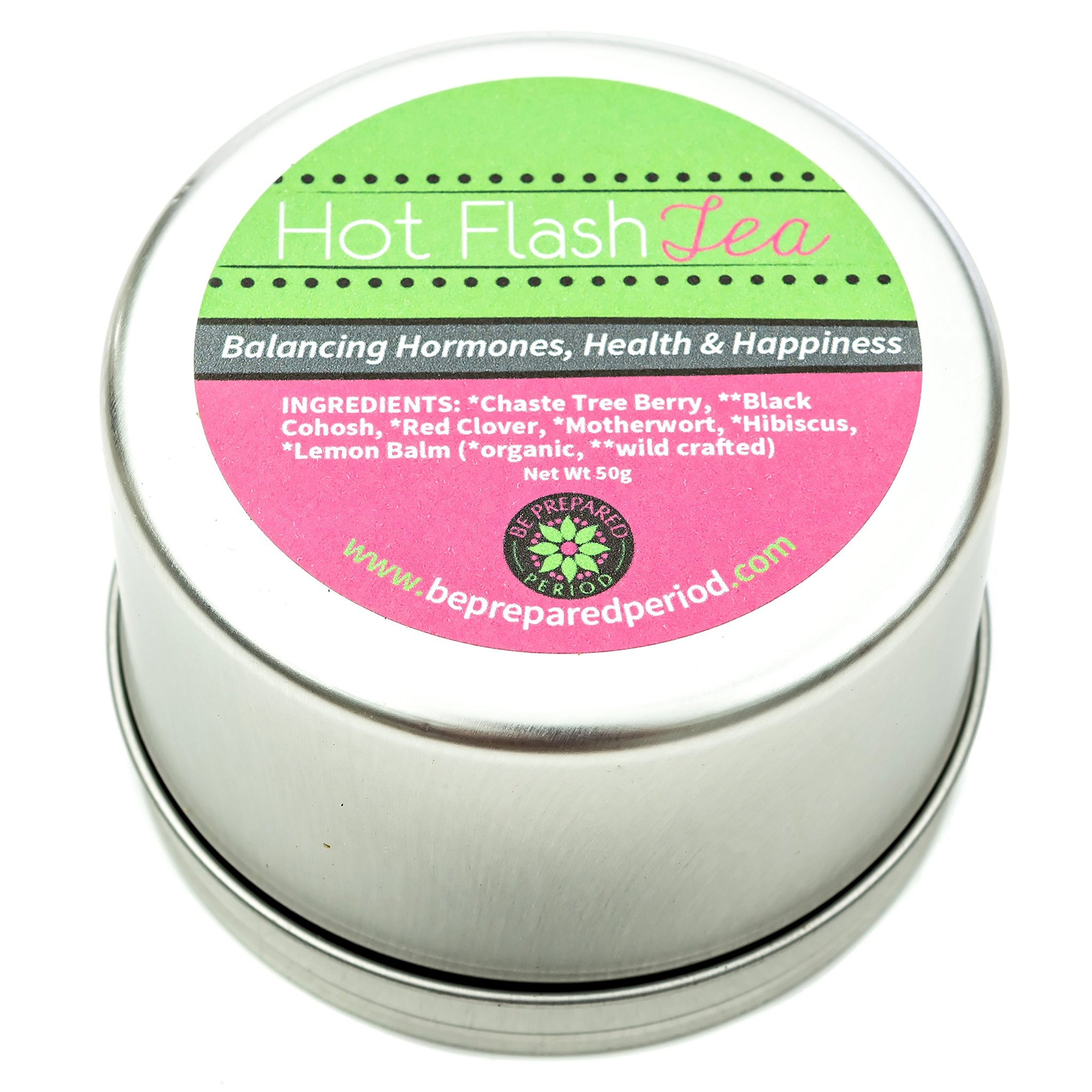Organic Menopause Tea for Women - Relief from: Hot Flashes; Night Sweats; Mood Swings; and Hormonal Imbalances - Loose Leaf Tea & Free Infuser