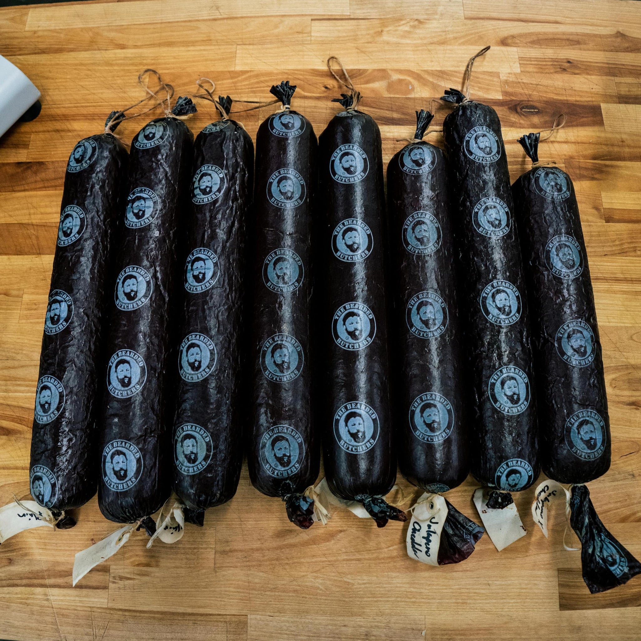 Bearded Butchers Old Fashioned Summer Sausage DIY Kit with Natural Cure - For Up to 25 lbs of Meat - DIY Summer Sausage Making Kit with Natural Cure