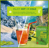 Wissotzky Lemongrass & Verbena Green Tea (6 Pack - 120 Tea Bags) | Soothing Aroma | Antioxidant Rich | Refreshing Green Tea Bags