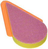 Casabella 1 Count Kitchen Super Sponge and Squeegee, Lime/Plum/Orange