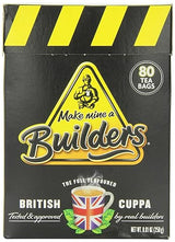 Builders Teabags, 80-Count, 8.81 oz