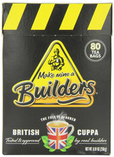 Builders Teabags, 80-Count, 8.81 oz