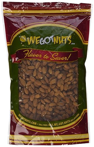 Natural Raw Almonds (4 Pound Bag)