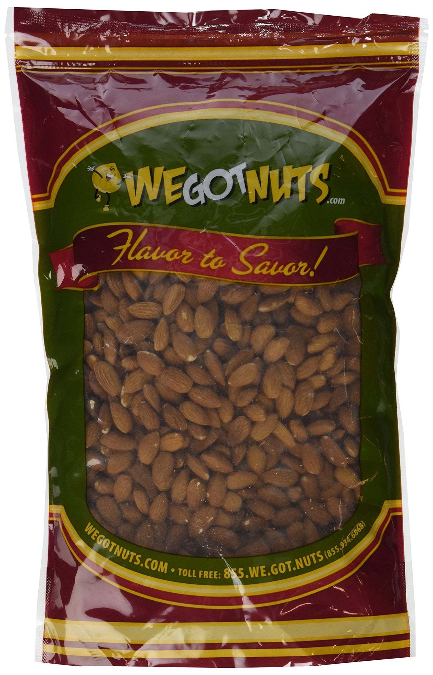 Natural Raw Almonds (4 Pound Bag)