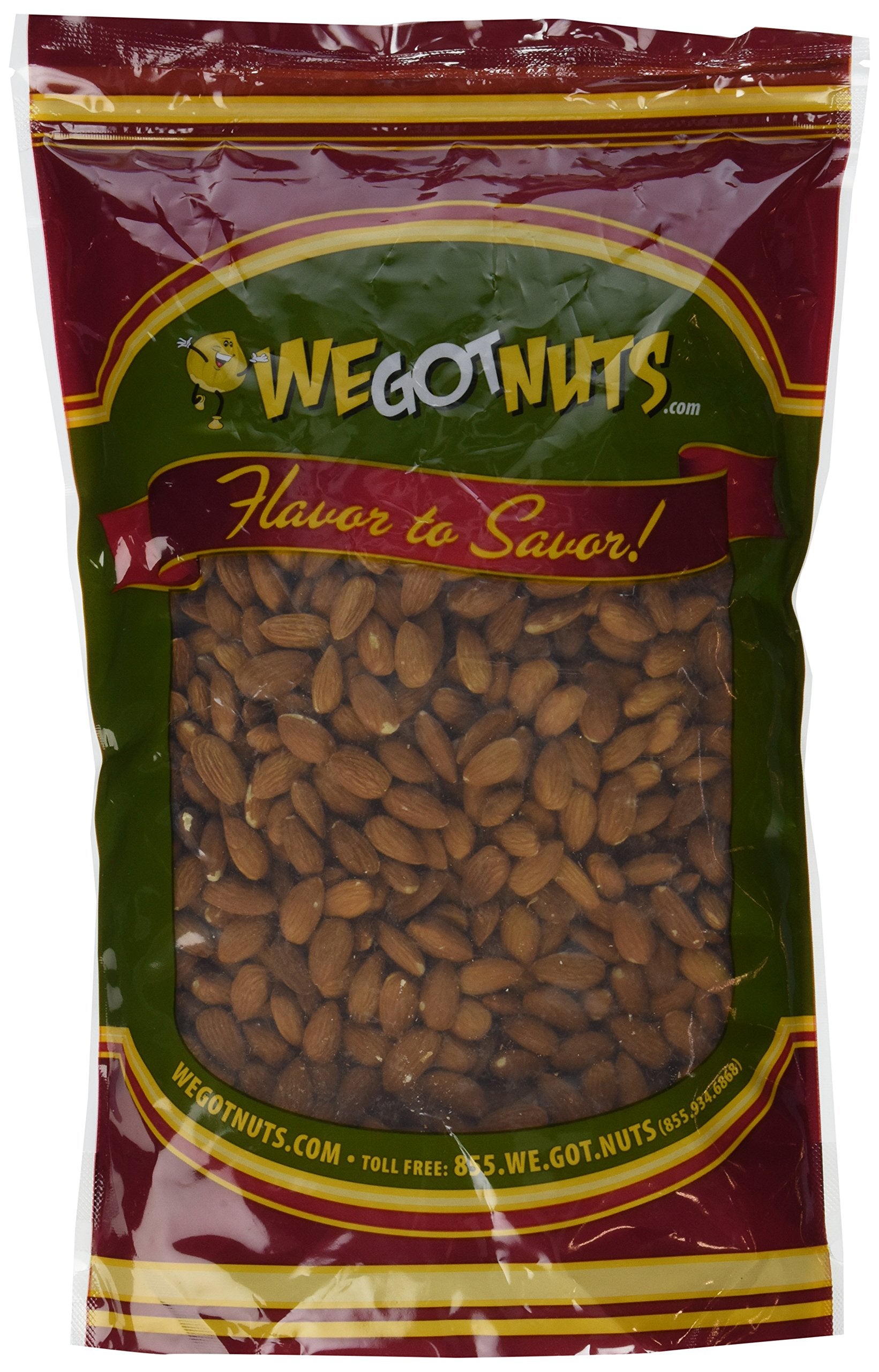 Natural Raw Almonds (4 Pound Bag)