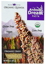 Andean Dream Organic Orzo Quinoa Pasta, 8 Ounce - 12 per case.12