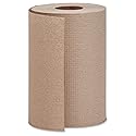 Genuine Joe Hardwound Roll Towels, Kraft, 7.9" x 350', 12 Count