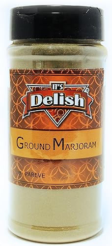 Ground Marjoram by Its Delish, 4 Oz. Medium Jar