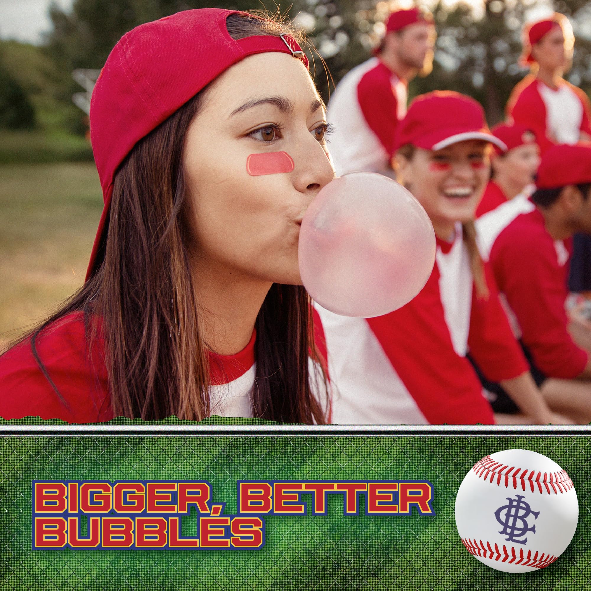 Big League Chew Bulk Variety Pack of 7 - Classic Baseball Bubble Gum Bulk with 7 Flavors for Teams and Parties, Dugout Snacks & Gifts - Nostalgic