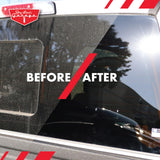 Jay Leno's Garage Glass Cleaner Spray - Streak-Free Auto Glass Cleaner for Cars, Automotive Window Cleaner for Car Windows, Windshields & Mirrors