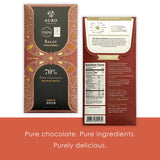 Auro Reserve Saloy 70% Dark Chocolate 3 Pack - Filipino Chocolate - Premium, Made At Origin, Direct Trade, Bean-to-Bar, Woman Owned, BIPOC Owned