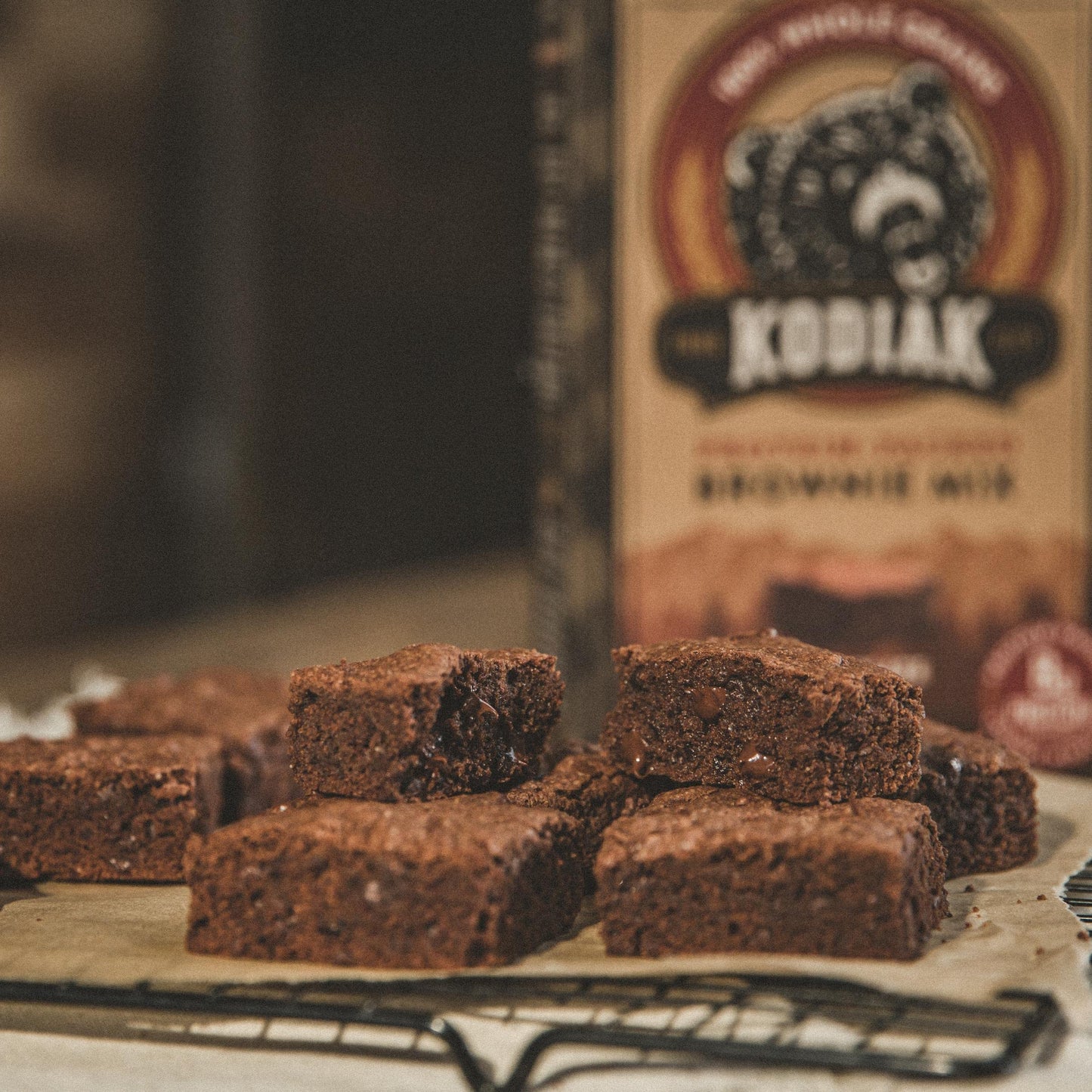 Kodiak Brownie Baking Mix, Chocolate Fudge, High Protein,100% Whole Grains, (Pack of 1)