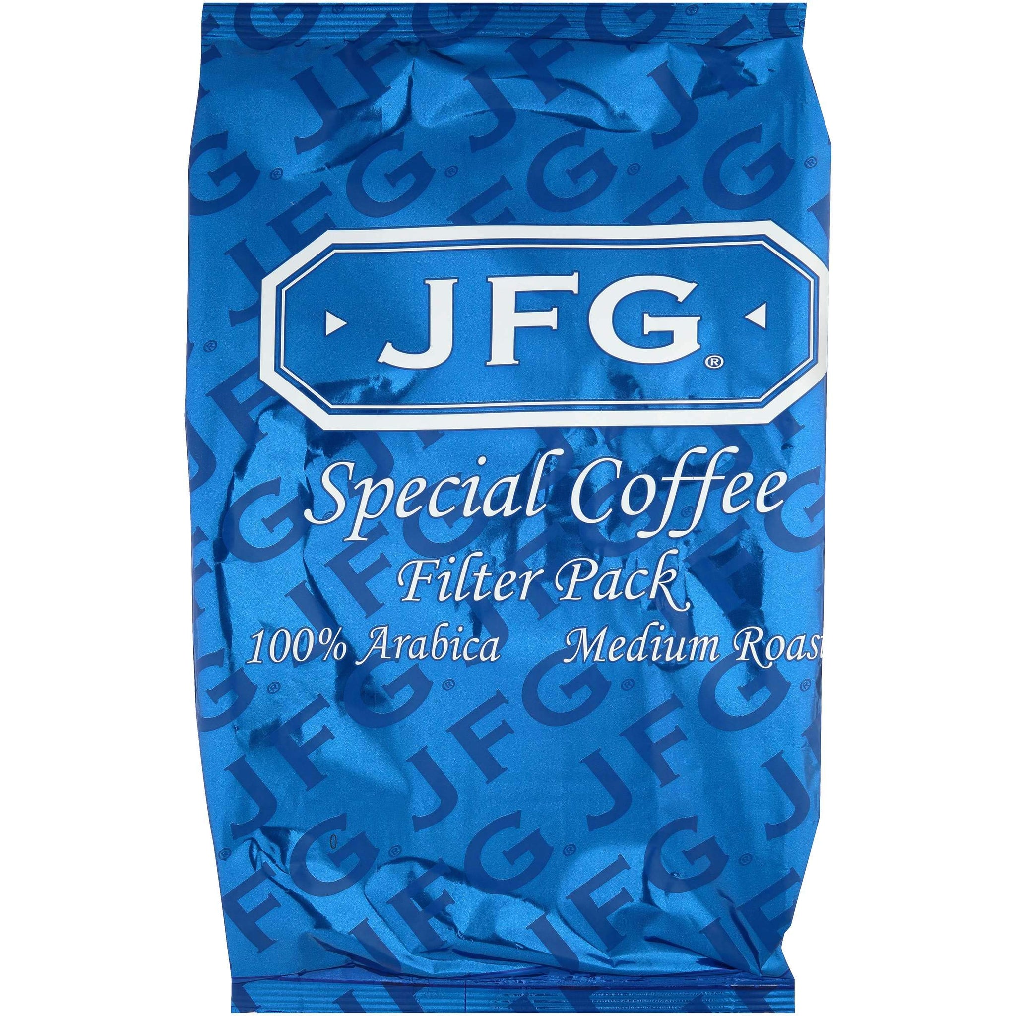 JFG 100 Percent Arabica Medium Roast Special Blend Coffee, 2 Ounce -- 70 per case.