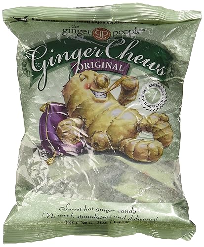 The Ginger People Ginger Chews Original Chewy Ginger Candy 5 oz (141g) Bag