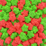 Crunchy Gummy Candy - 1.5 Pound Bag - Sour Chewy Gummy Star Candy with Crispy Shell - Space Candies in Strawberry and Green Apple Flavors by Cosmo