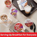 Kellogg's Wellness Assortments Breakfast Cereal in a Cup, Variety, 2.2oz (60 Count)