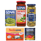 Goya Puerto Rican Pantry Essentials Pack of 5, Sofrito Tomato Cooking Base