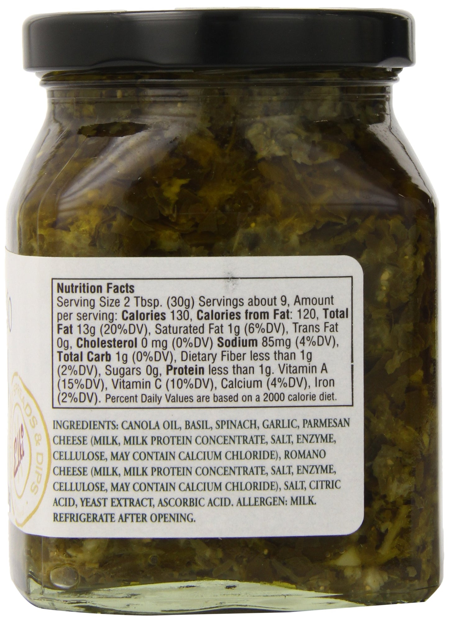 Elki's Gourmet Basil Pesto, 10 Ounce