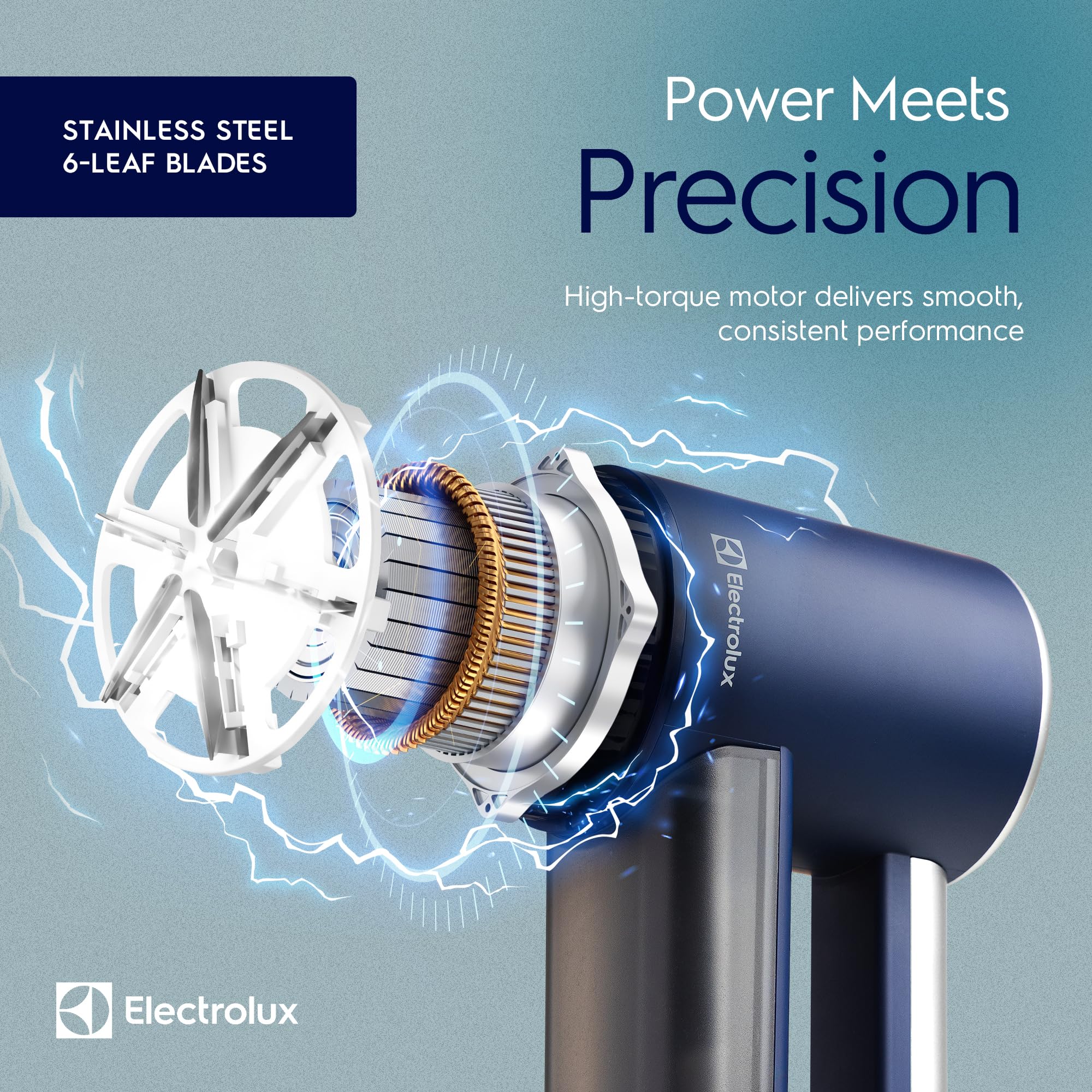 Electrolux Rechargeable Fabric Shaver | 3-Speed Lint Remover for Clothes & Furniture | Eliminates Fuzz & Pilling | Electric Lint Shaver with LED