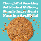 Love + Chew Mini Vegan Cookies, Gluten Free, 3-4g Plant Based Protein Per Cookie, Healthy Snacks for Adults and Kids, Individually Wrapped Cookies