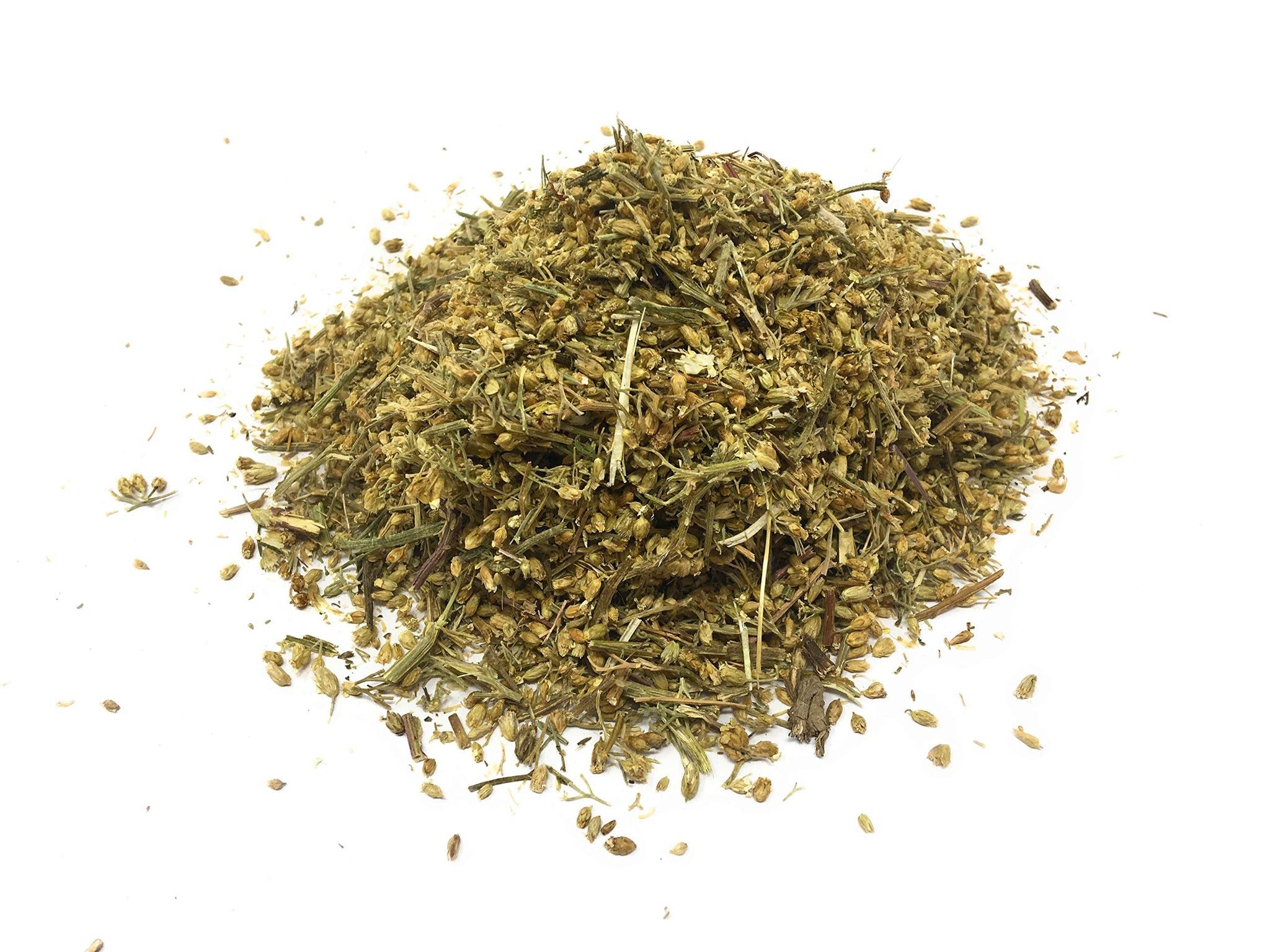 Yarrow Flower Tea - Ingredients: 100% Yarrow Flowers (Achillea Millefolium) - All Natural Ayurveda Herb - Net Weight: 1.05oz / 30g (Yarrow Flowers)