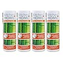 Kitchen + Home Paper Towel Alternative - Heavy Duty Washable Reusable Rayon Towels Made From Bamboo - One roll replaces 6 months of towels! 4 Pack