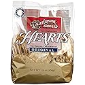 Valley Lahvosh Baking Co. Hearts Crackerbread, Original, 16-Ounce Bags (Pack of 2)