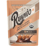 Rawmio Chocolate Covered Sprouted Hazelnuts - Organic, Raw, Vegan, 70% Dark Chocolate, 6 Packs, 2 oz.