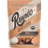 Rawmio Chocolate Covered Sprouted Hazelnuts - Organic, Raw, Vegan, 70% Dark Chocolate, 3 Packs, 2 oz.