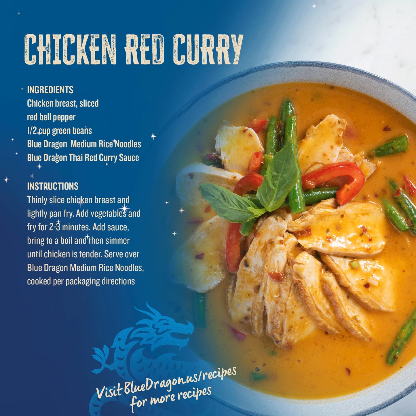 Blue Dragon Thai Red Curry Sauce - 12oz Jar (Pack of 2) - Mild/Medium Spiced Red Curry Simmer Sauce made w/Lemongrass, Shallots & Coconut Pulp