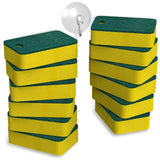 Kitchen Sponges 12 Pack | Dual-Sided Heavy Duty Non-Scratch Scrub | Sponges, Multipurpose Dishwashing & Cleaning Sponges, Highly Absorbent, Quick-Dry