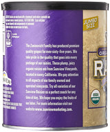 SUNVIEW Organic Black Raisins 3-15oz Canisters