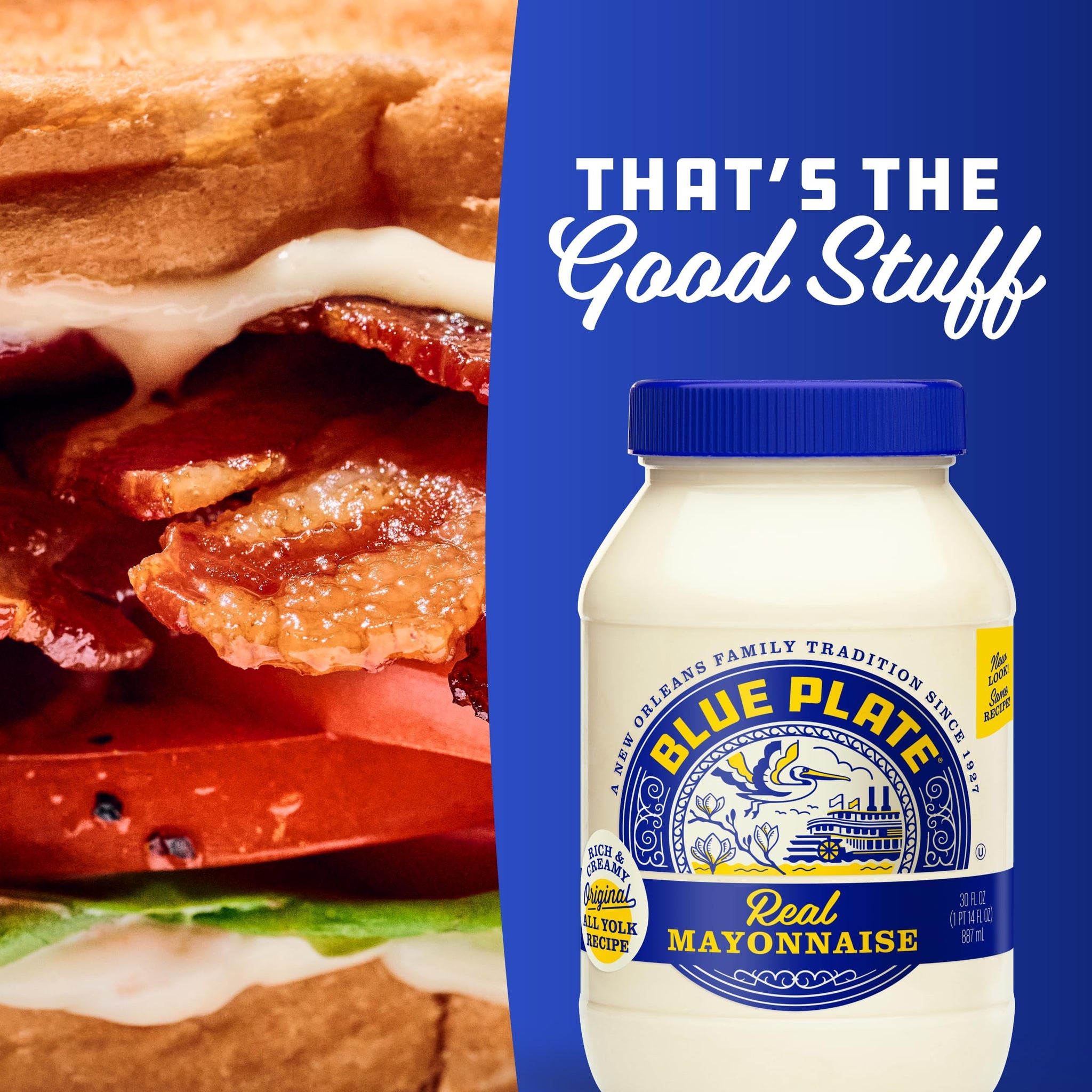 Blue Plate Real Mayonnaise, 18 Fl Oz Squeeze Bottle (Pack of 6)