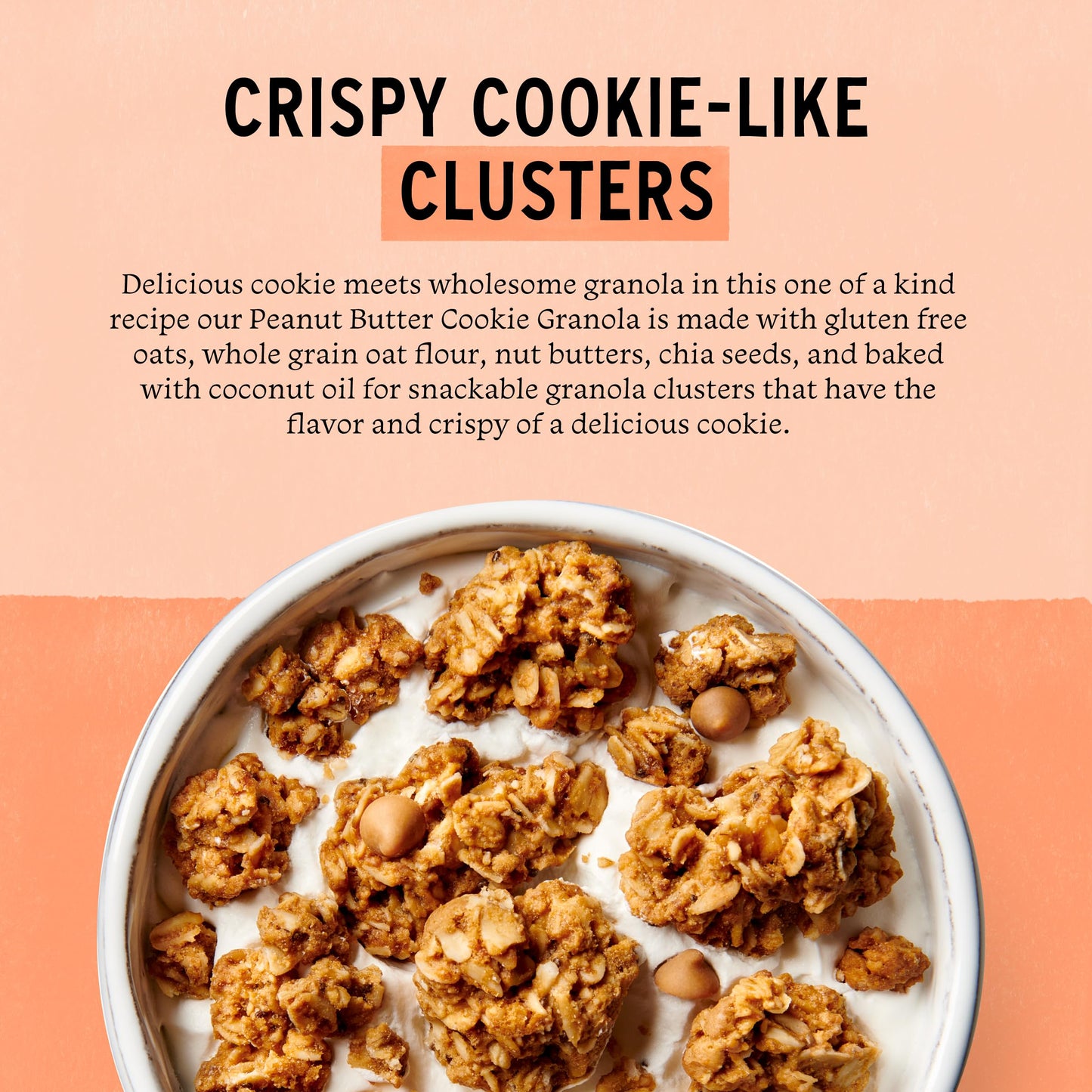 Purely Elizabeth, Cookie Granola, Peanut Butter, 6lb Bag