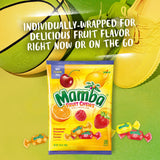 Mamba Candy Fruit Chews - Individually Wrapped Flavored Chews for Halloween, Parties, and Snacks - Assorted Flavors Variety Pack with Strawberry