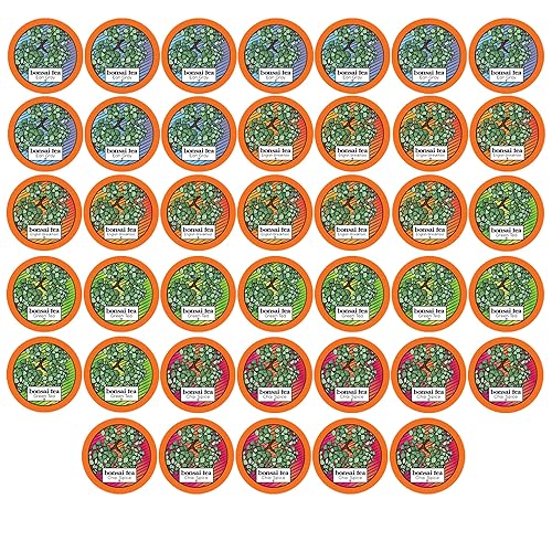 Bonsai Tea Co. Variety Pack, Compatible with K Cup Brewers Including 2.0, 40 Count