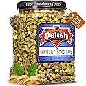 Premium California Roasted Salted Shelled Pistachio Kernels by Its Delish - 2.5 LBS Reusable Jumbo Container (Jar) Bulk Style, Fresh & Crunchy Dry