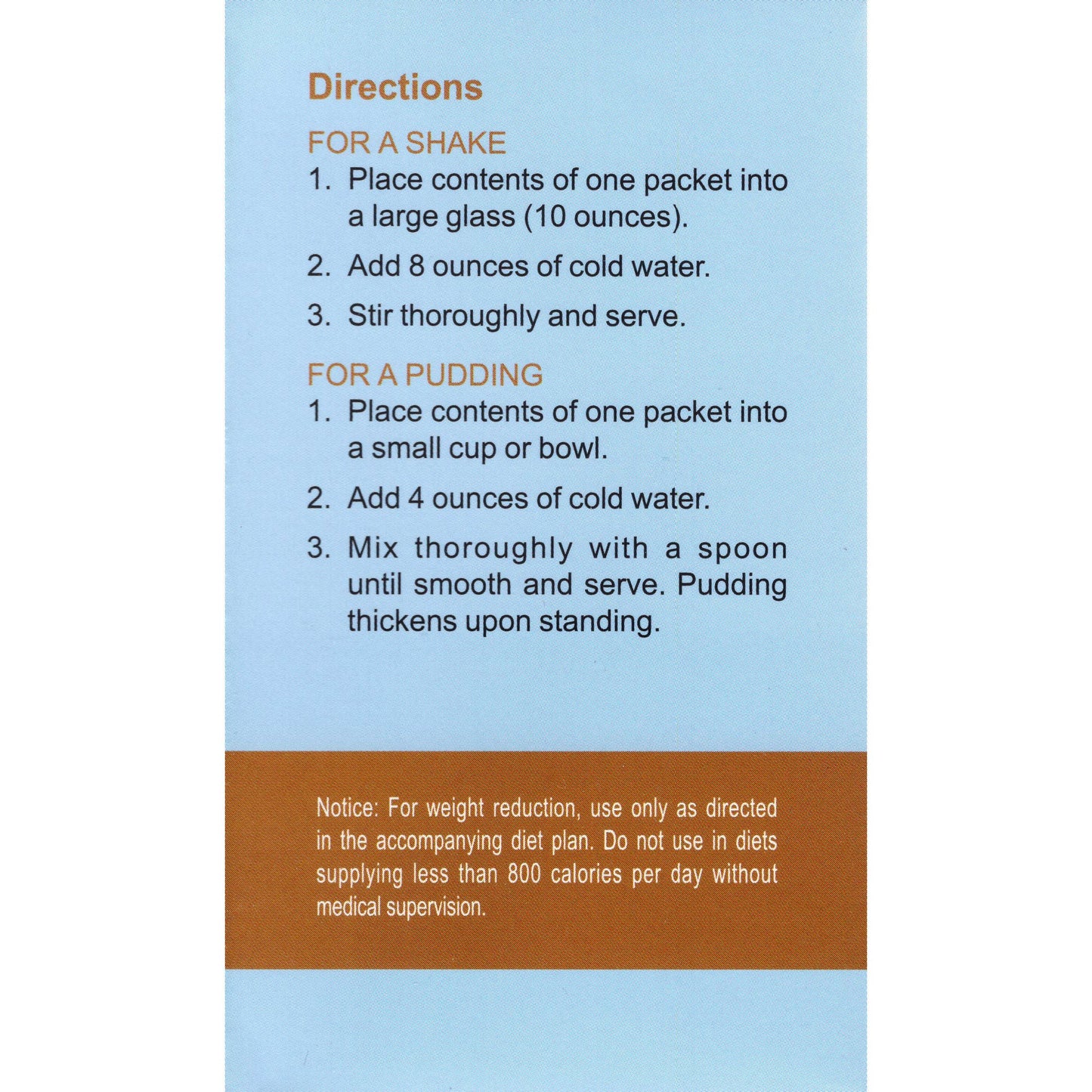 Weight Loss Systems Mocha Aspartame Free Pudding/Shake Mix, 15g Protein, Low Calorie, Low Carb, Low Fat, 7 Serving Box