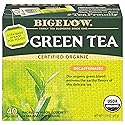 Bigelow Tea Decaffeinated Organic Green Tea Bags, 40 ct