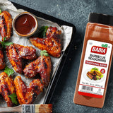 Badia Barbecue Seasoning Traditional Blend, 16 oz - Perfect for Ribs, Chicken, Steaks, Burgers, and Marinades - Bold Flavor for Backyard BBQ