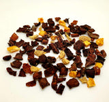 Ginger Tea Carrot Tea Orange Peel | Caffeine Free | Vitamins Rich | All Natural | 4oz Bulk Bag - 60 Cups | Herbal Tea | Loose Tea | Wellness Tea |