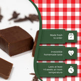 Valley Fudge, Chocolate Slab, Fresh Artisan Fudge, Real Butter, Bulk Gourmet Candy, Birthday, Thank You, Housewarming Gift, 6 Pounds