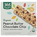 365 by Whole Foods Market, Organic Chocolate Chip Peanut Butter Granola Bar, 8 Count