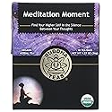 Buddha Teas - Organic Meditation Moment Tea - Herbal Tea - For Health & Wellbeing - With Antioxidants & Minerals - Clean Ingredients - Caffeine Free