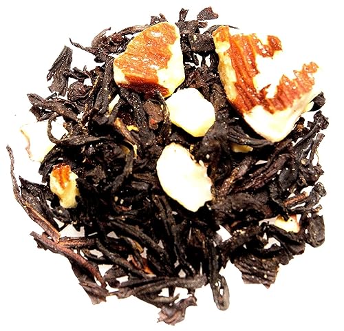 Nelson's Tea - Vanilla Almond - Black Loose Leaf Tea - Black tea, and almonds (Sample 0.4 Oz)